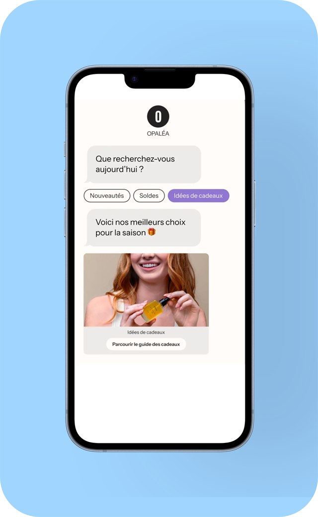 SMS marketing design example