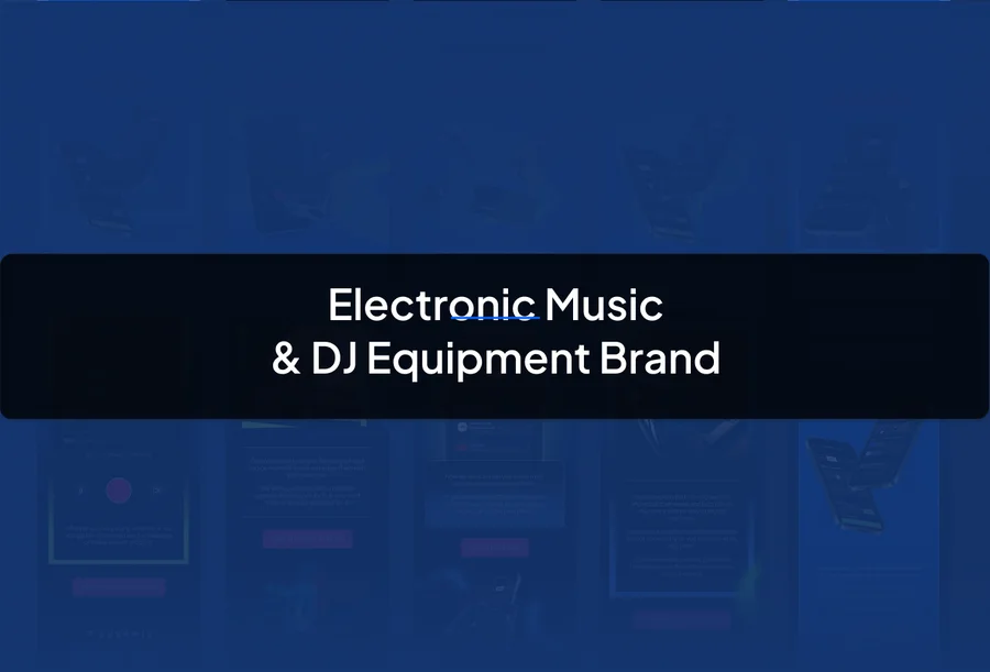 Electronic music and DJ equipment brand case study