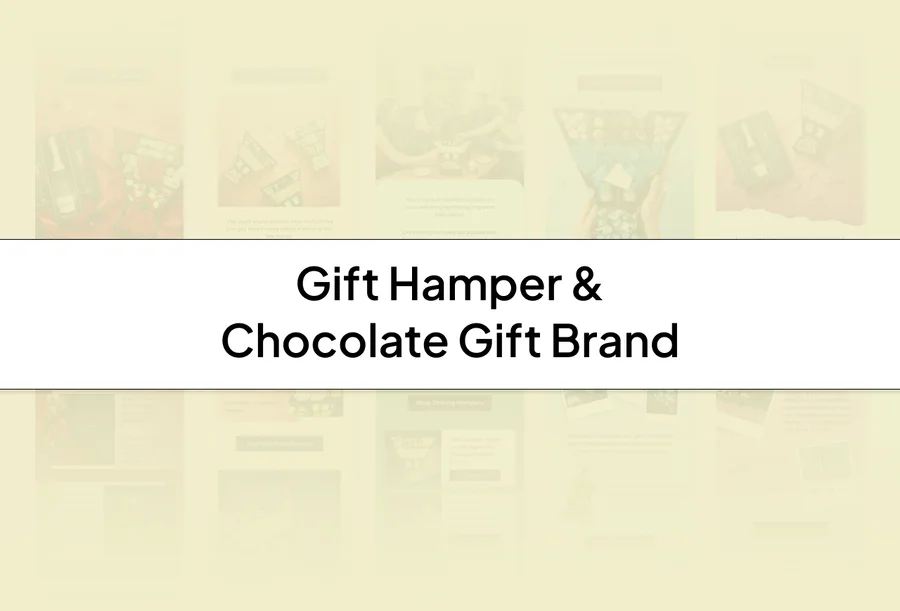 Gift hamper and chocolate gift brand case study
